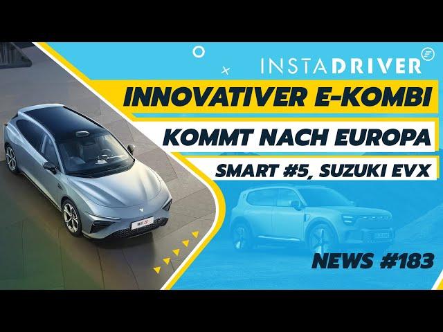 Innovativer Elektro-Kombi aus China – Tesla-Killer?  VW ID.7, Tesla & Smart #5  | E-Auto-News 183