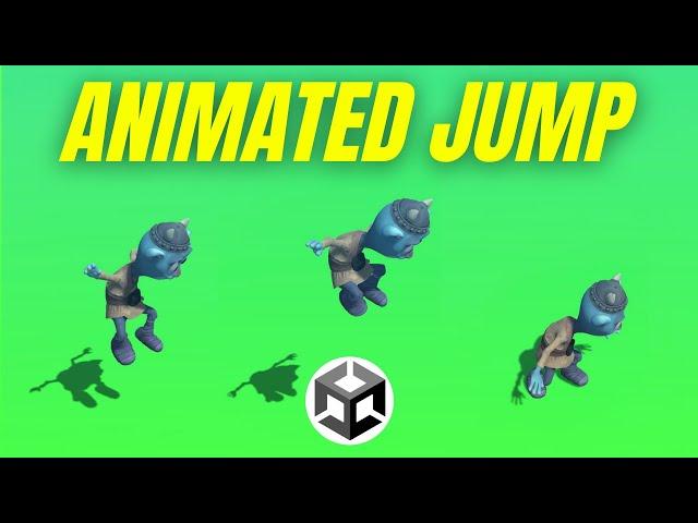 Animated Character Jump (Unity Tutorial)