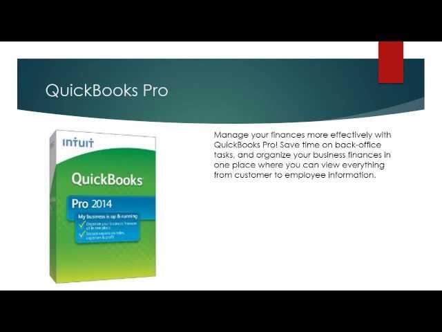 QuickBooks Pro vs Premier