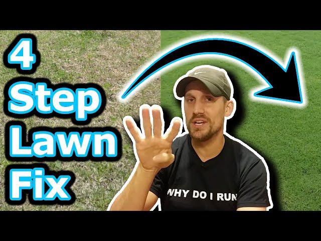 Beginner Lawn Care Tips // How To Improve Your Lawn in 4 Easy Steps // Lawn Motivation