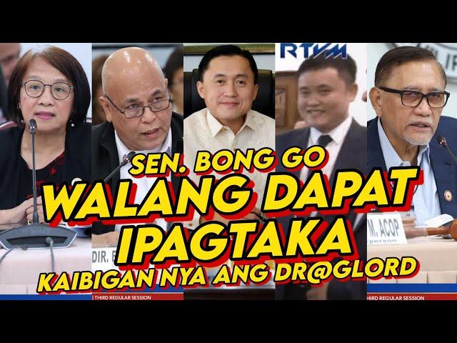 SEN. BONG GO "CLOSE FRIEND" ANG DR@G LORD SA DAVAO CITY | TAPOS MAGTATAKA KUNG BAKIT SYA NADAMAY?