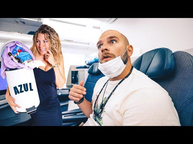 The WORST Business Class Seat in The World! (AZUL AIRLINES)