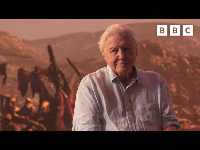 INCREDIBLE dinosaur leg fossil is discovered!   Dinosaurs: The Final Day with Attenborough - BBC