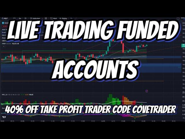 Live Trading NQ - Futures Trading - Day Trading - Prop Firms