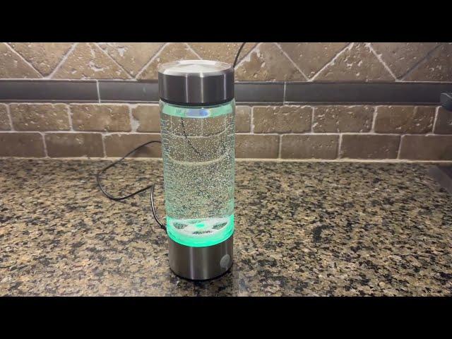 Hydrogen Water Bottle Review, Easy To Use And Great Results