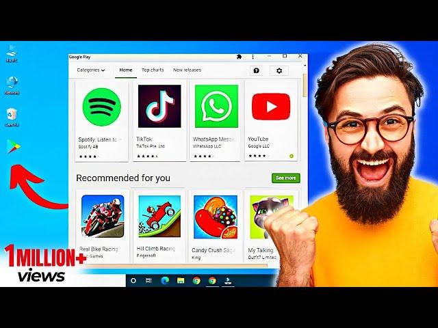 How to Install Google Play Store on PC  How to Download & Install Playstore Apps in Laptop or PC