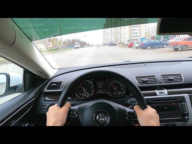 Volkswagen Passat CC POV TEST DRIVE