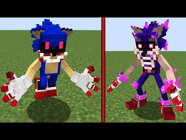 New Sonic.exe mod Minecraft ( Sonic and his adventures )