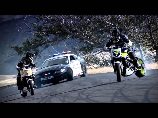 Motorcycle vs. Car Drift Battle 2