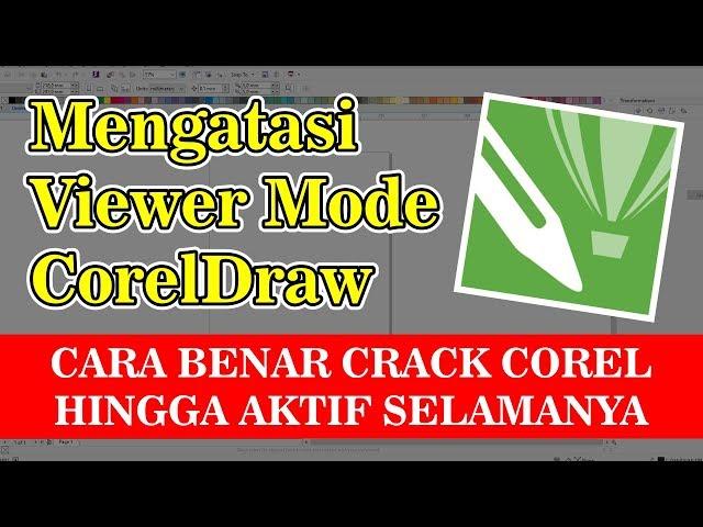 coreldraw - how to fix coreldraw viewer mode (PROBLEM SOLVED)