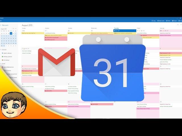 Google Calendar & GMail Integration w/ Windows 10 | Windows 10 Tips