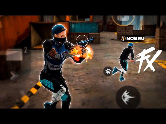 CAI COM O NOBRU NO MODO X1 DO FREE FIRE!!