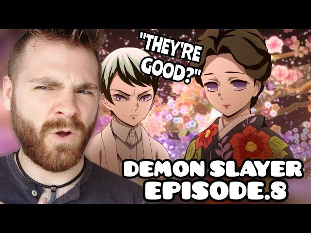 THE GOOD DEMONS??!! | DEMON SLAYER - EPISODE 8 | New Anime Fan! | REACTION