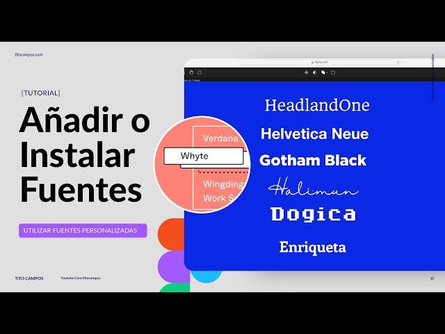 Añadir o Instalar Fuentes PERSONALIZADAS en Figma – Tutorial paso a paso.