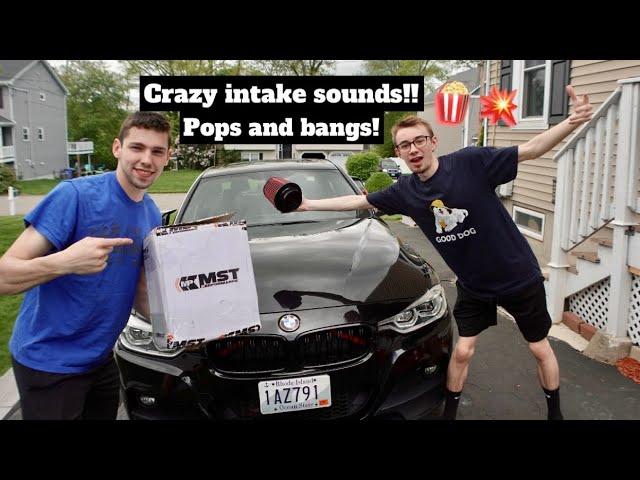 MST Intake Install On The BMW 340i M Sport! MASSIVE SWOOSH SOUNDS!! 