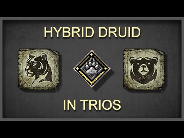 I ran hybrid druid in trios and got SAUCE