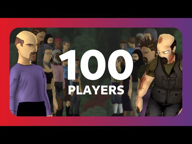 100 Players Fight To Survive In Project Zomboid