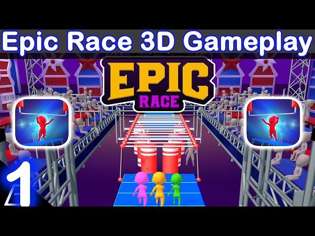 Epic Race 3D (All Levels) - Game-play | Walk-through (IOS , Android) | MG Games