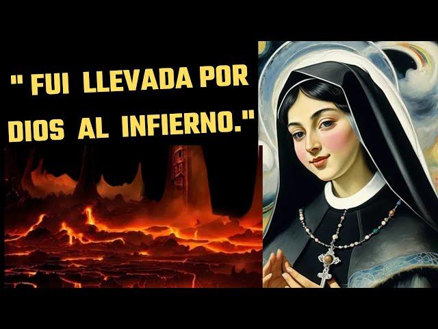 "DIOS  lleva a Santa Faustina al infierno , Y muestra la peor pesadilla."