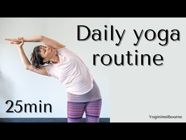 Daily yoga routine for spine health | gentle | 25min