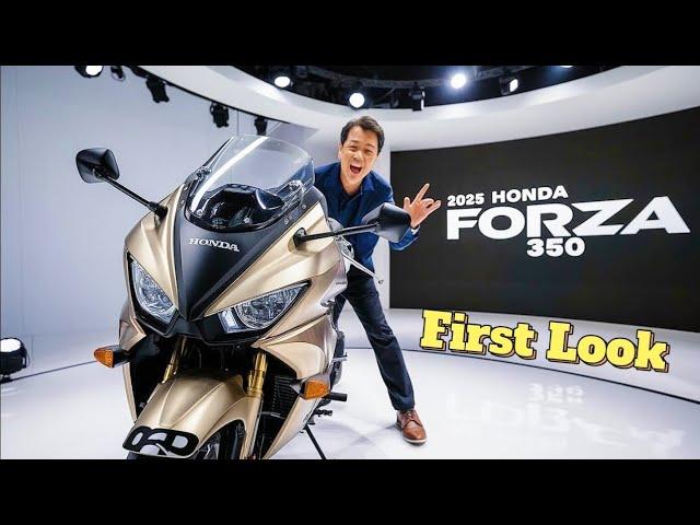 2025 Honda Forza 350 Unveiled: The Ultimate Scooter Upgrade #honda