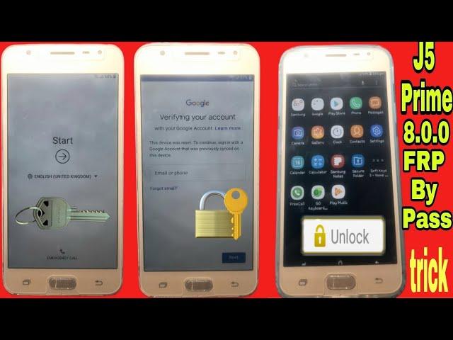 Samsung J5 Prime Frp Bypass Android 8.0\8.0.1 Samsung SM-570F Google Account Remove 8.0/8.0.1#trick