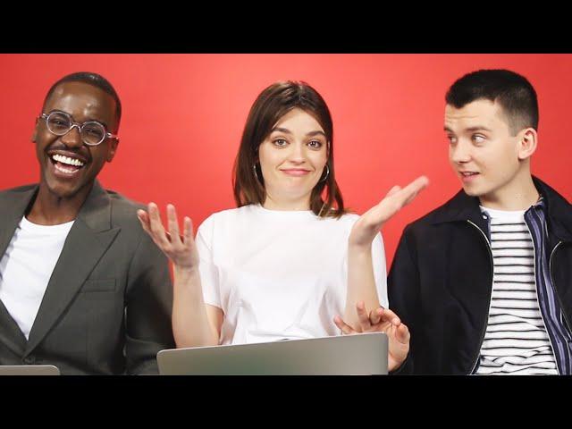 The Cast Of "Sex Education" Takes The BFF Test