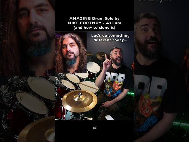 INSANE DRUM SOLO by MIKE PORTNOY - AS I AM - DREAM THEATER