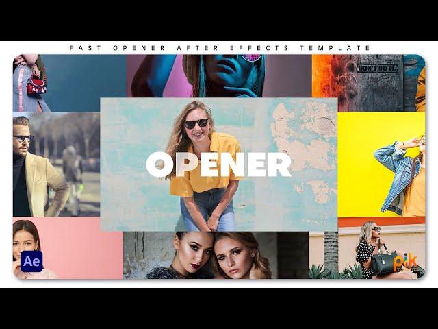 Fast Opener 2in1 - Free After Effects Template | Pik Templates