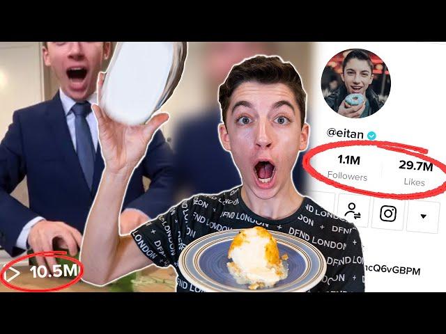 The Secret To Making A VIRAL Cooking TikTok | Eitan Bernath