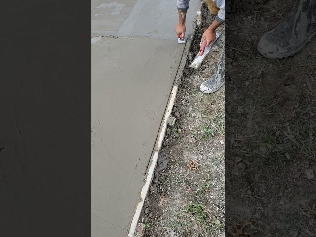 How to build a drive way, or concrete patio How to do concrete work.