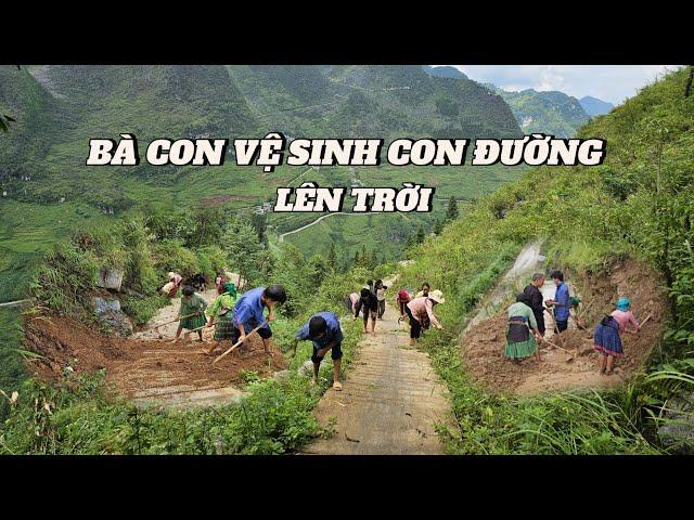 Thời Tiết Trở Lại Ngày Đẹp - Bà Con Hấu Chua Tiết Tục Vệ Sinh Con Đường | MỶ VLOG