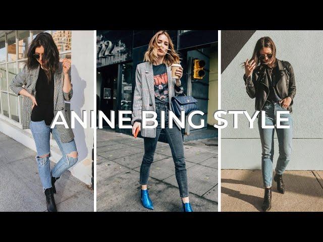 STYLE MUSE SERIES: ANINE BING | recreating outfits of style icons using my own wardrobe