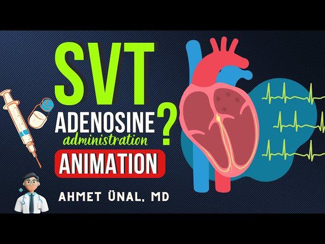 ADENOSINE ADMINISTRATION | SALINE FLUSHING | SVT TREATMENT | ANIMATION