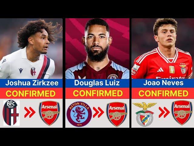 Top 4 Arsenal Transfer News Today- 11th June 2024