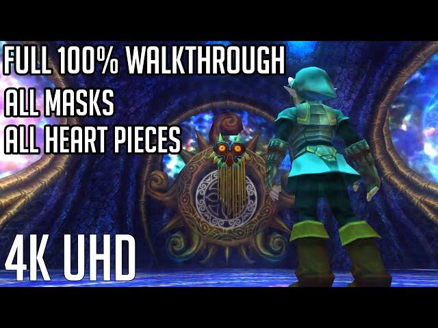 100% Longplay - The Legend of Zelda: Majora’s Mask 3D Walkthrough (4K ULTRA HD)