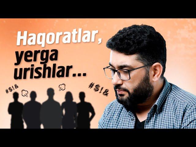 Haqoratlar, yerga urishlar... | @XizrAbdulkarim | #abdukarimmirzayev