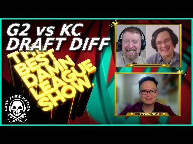 How G2 Draft Diff'd KC / What Happened to Fnatic!? - The Best Damn League Show. S5E6 ft Jensen Goh