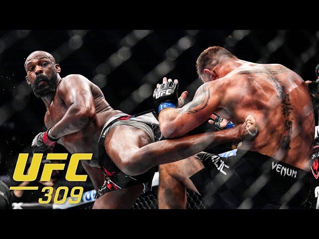 Jon Jones knocks out Stipe Miocic at UFC 309 [HIGHLIGHT] | ESPN MMA