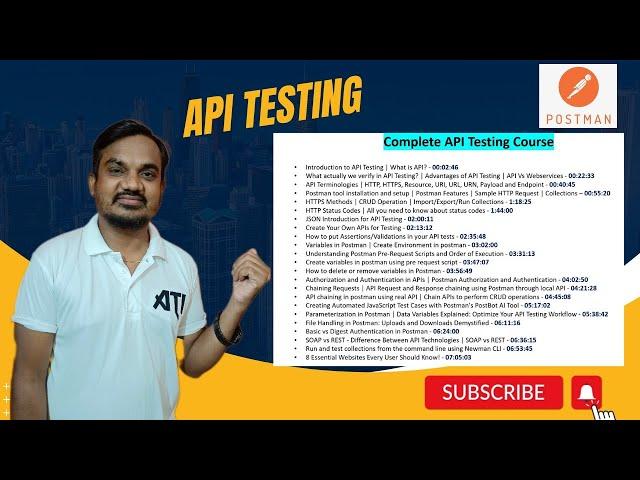 API Testing full course | Postman API testing tutorial