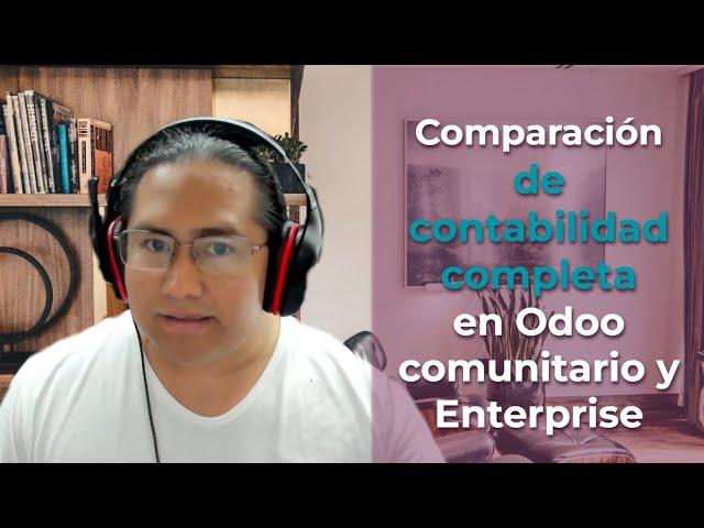  Comparación de Contabilidad completa en Odoo 16 community vs Enterprise 