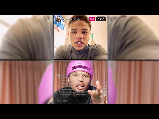 Gervonta Davis LOSES IT On Curmel Moton LIVE After CALL OUT..