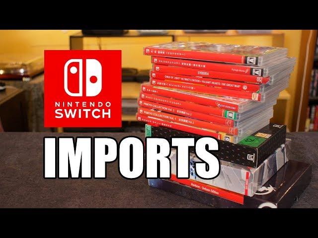 Nintendo SWITCH IMPORT GAMES - Play Physical Games on USA Switch!