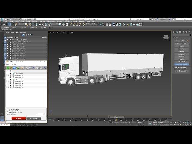 How to rig & animate a Semi-Trailer Truck using Craft Director Studio - Tutorial