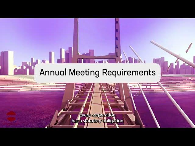 Annual Meeting Requirements for Corporate Businesses