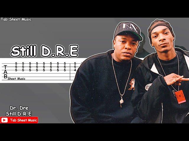 Dr. Dre ft. Snoop Dogg - Still D.R.E. Guitar Tutorial