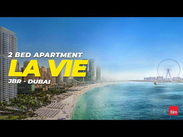 Amazing 2 Bed Apartment in La Vie, JBR - Dubai