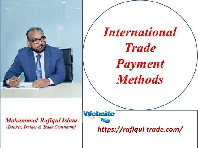 International Trade Payment Methods