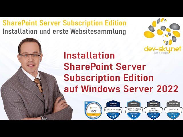 SharePoint Server Subscription Edition: Installation und erste Websitesammlung