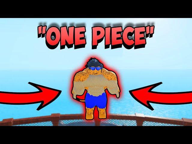 The One Piece Is Real In The Gym League Update Roblox!